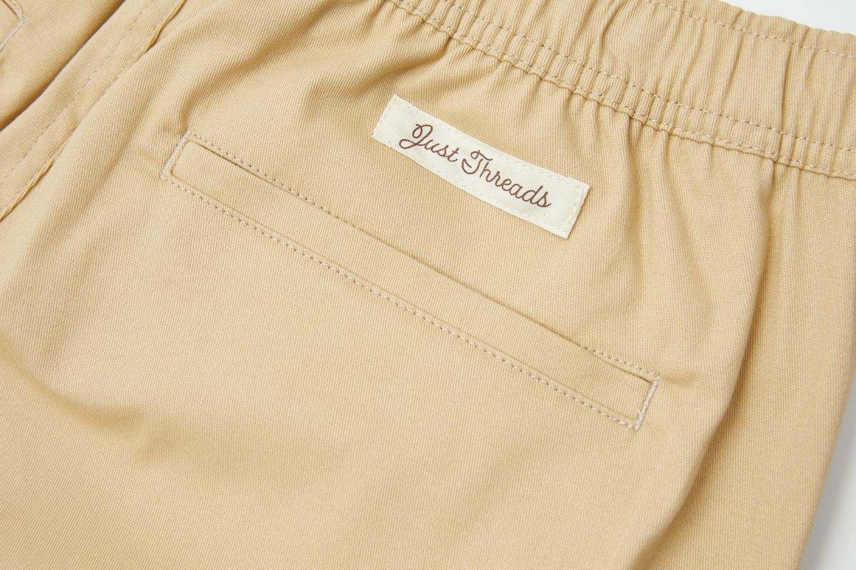 The Everywear Organic Cotton Pull On Cargo Short