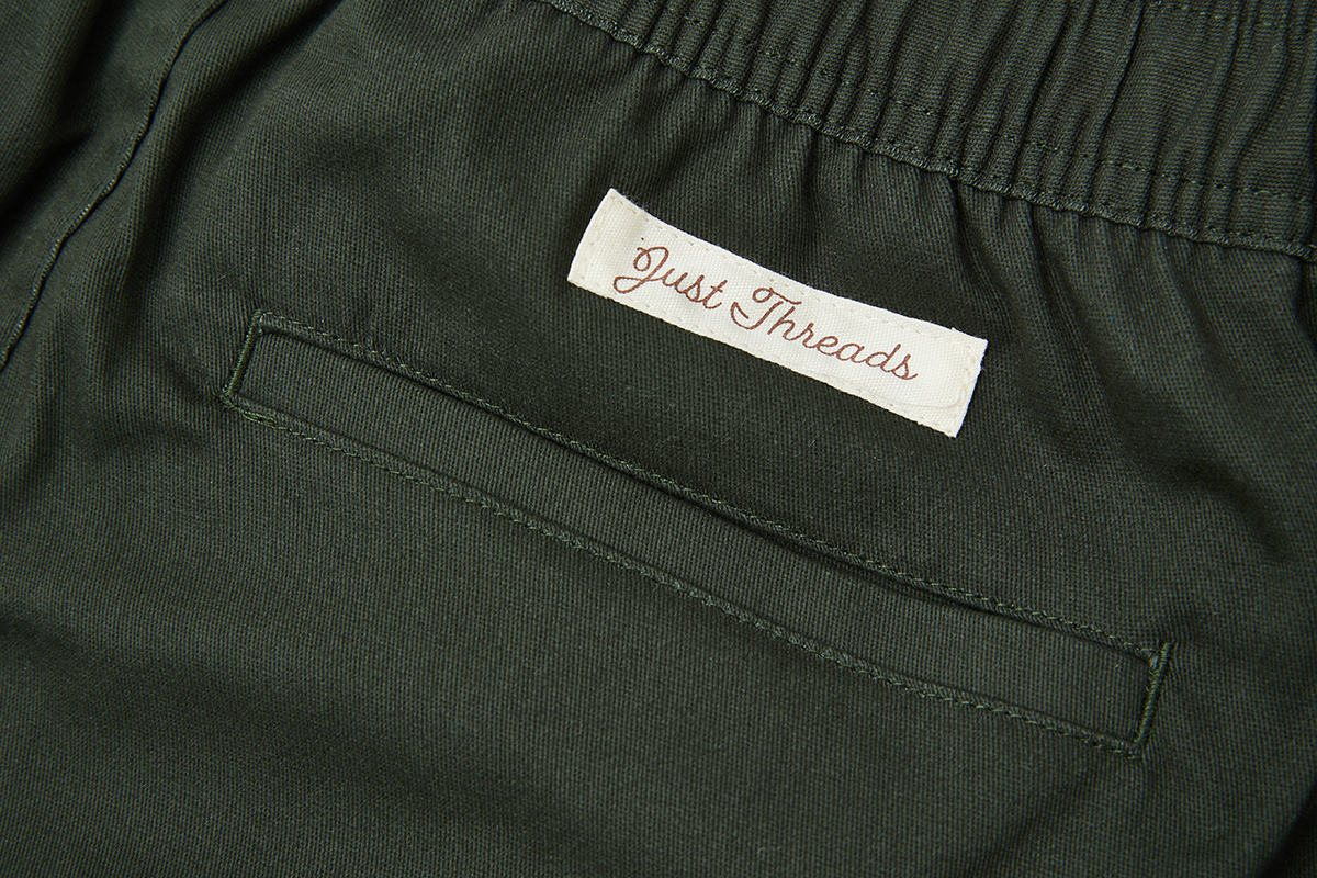Organic Cotton Pull On Chino Short