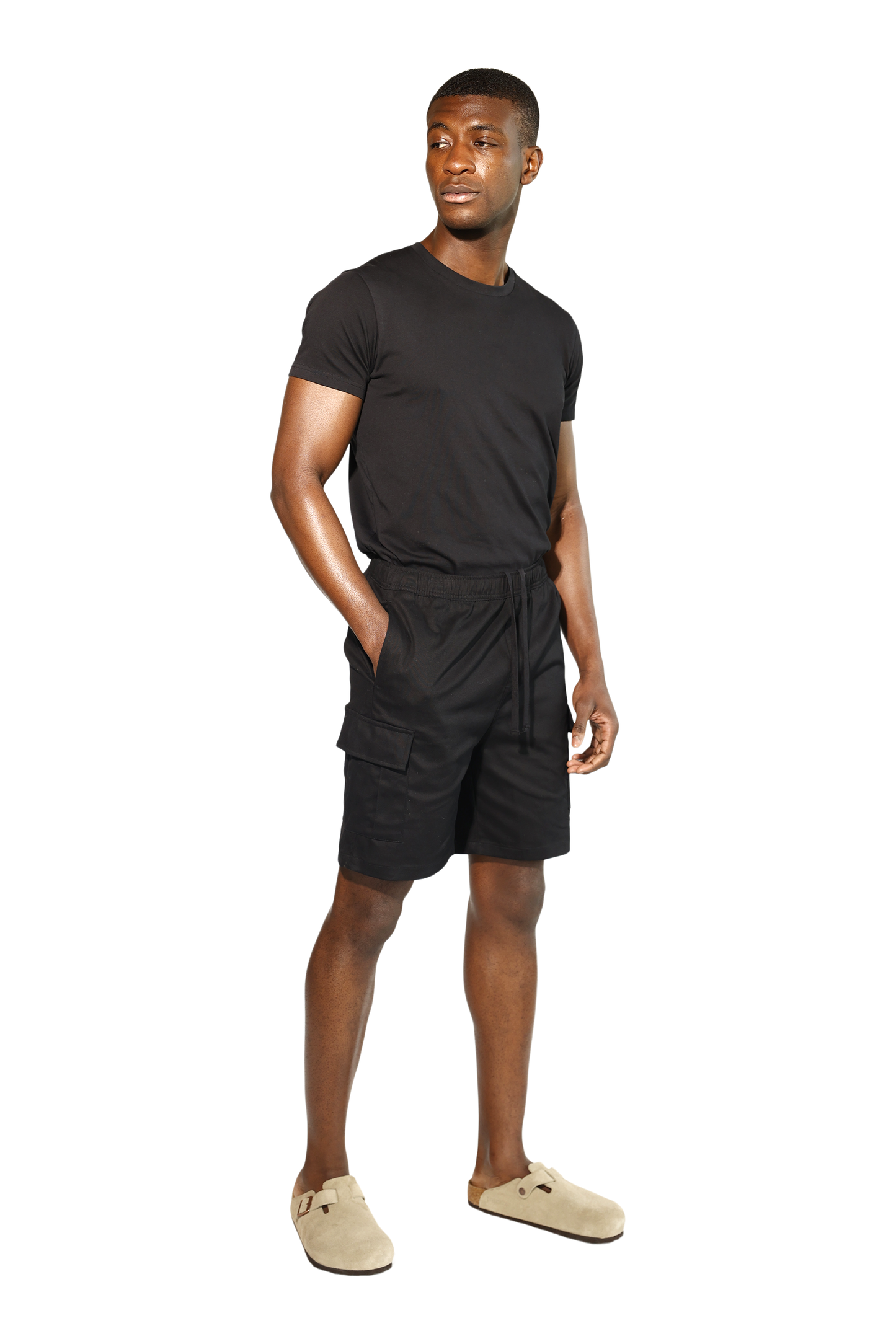 The Everywear Organic Cotton Pull On Cargo Short