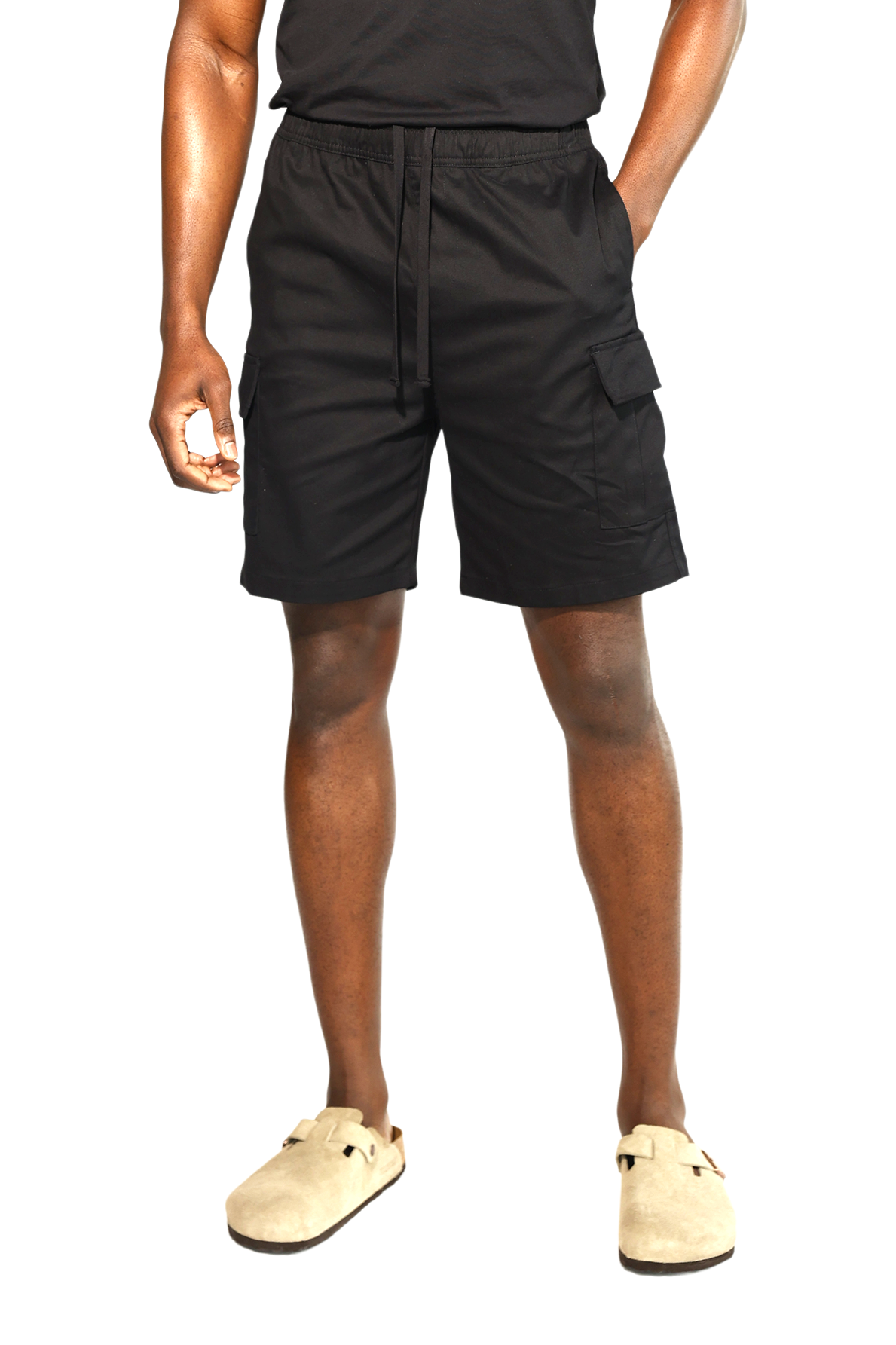 The Everywear Organic Cotton Pull On Cargo Short