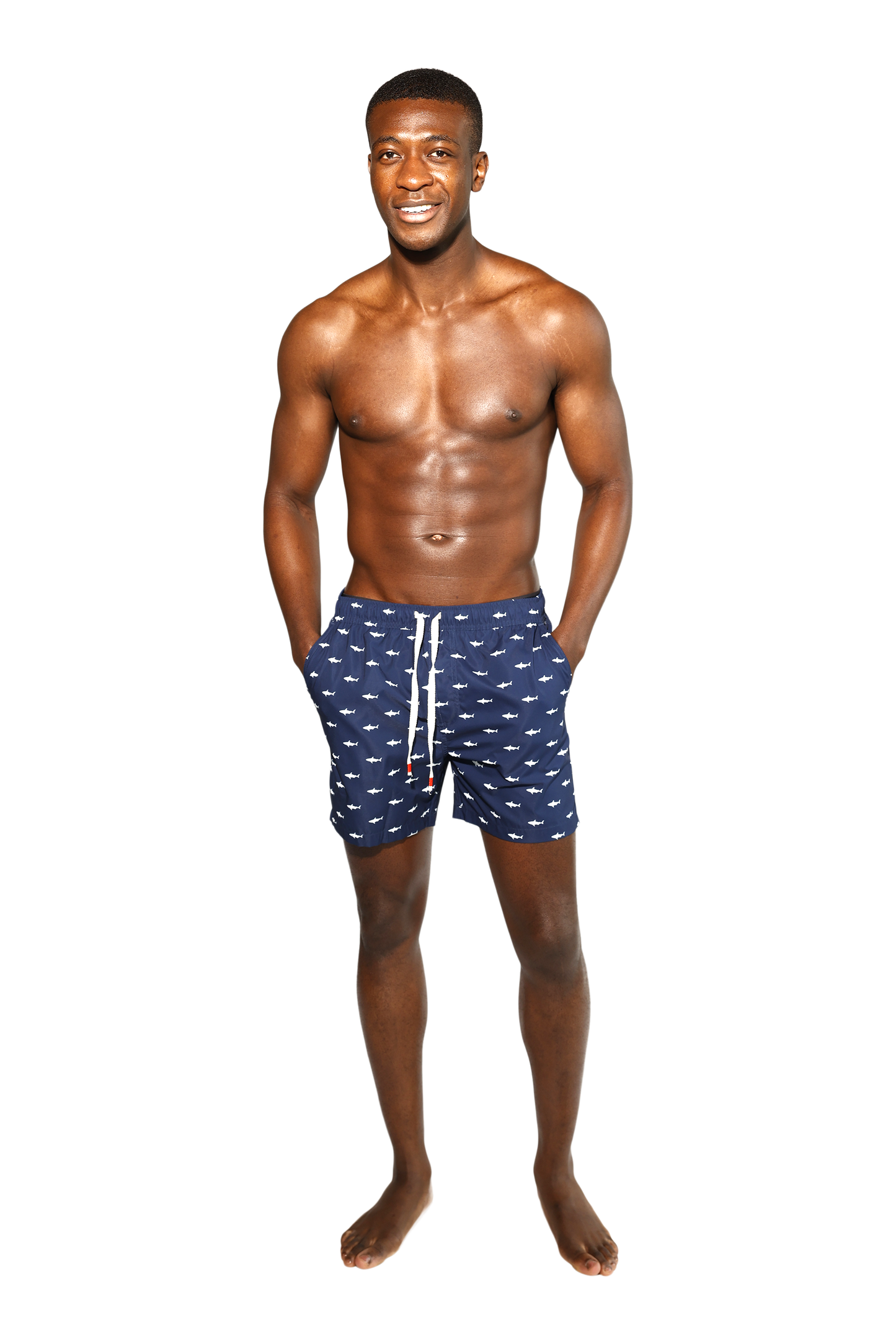 Recycled Poly Sharky Swim Short